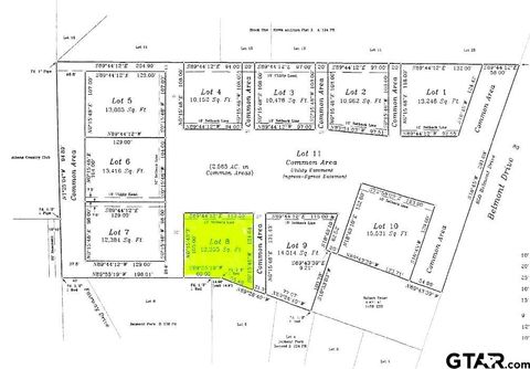 Lot 4 Belmont Dr. Athens TX 75751