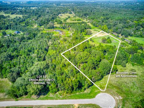 Lot 32 Creek Bottom Ct Winona TX 75792