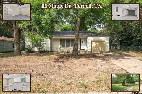 415 Maple Drive Terrell TX 75160