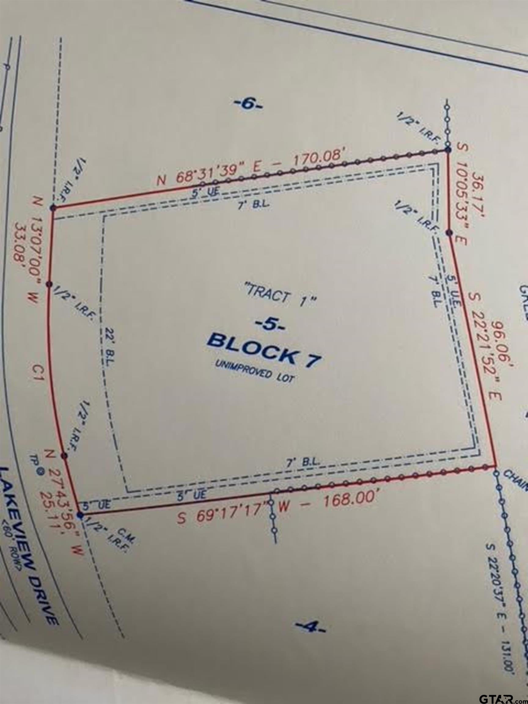 lot 5 Lakeview Dr.