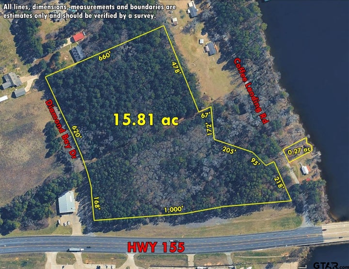 Photo 1 of 44 — 8289 S HWY 155, Coffee City, TX 75763