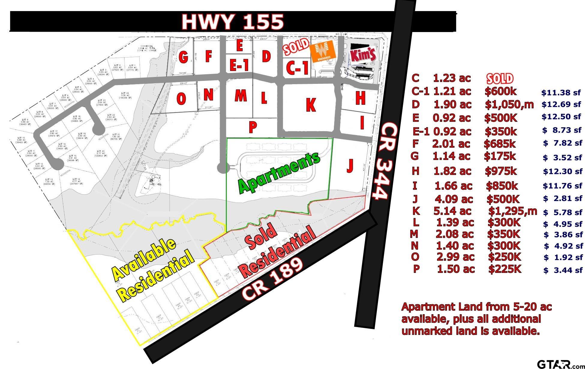 20175 S HWY 155 LOT K