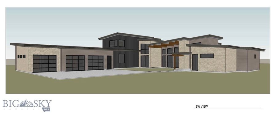 One of a kind opportunity to own this custom to-be-built mountain modern home on one of the last coveted 20-acre tracts available this close Bozeman. Awe-inspiring panorama of three majestic mountain ranges with breathtaking 360-degree views. Located only a short 5-10 minutes from Bozeman as well as Yellowstone International Airport. This prime residential site, nestled just east of Springhill Road, beckons with unparalleled potential for your new home. Middle Cottonwood Zoning allows for a Main Home, guest home, barn-shop with auxiliary structures etc. This perfect opportunity awaits your vision for all this property can be. Easy access. Electricity and natural gas are to the parcel. U.S. Forest access is mere minutes away along with a multitude of nearby trailheads. This property holds the promise of establishing a lasting legacy for generations to come. Other high end residences recently completed and presently being constructed. Secure your place in a community where distinction meets natural splendor. Create your timeless sanctuary, where cherished memories take root and enduring tales find their home. Interior photos of a similar home.