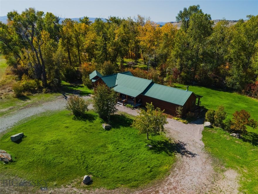 Welcome to a one-of-a-kind property in Clyde Park, Montana, offering endless opportunity and charm along the banks of Cottonwood Creek. With its history as a wedding venue and most recently leased at $2,800/month, this versatile property is well suited for creative use as a residence, income property, or gathering space.
The home’s thoughtful updates include new kitchen cabinets and appliances, fresh exterior stain (2023), and a durable metal roof. Inside, the open layout is filled with natural light and warmed by electric baseboard heat. While there are no formal bedrooms currently configured, a contractor’s reconfiguration plan is available, showing how easily the space can be adapted for more traditional living.
Outdoors, enjoy the creek frontage, a natural spring that feeds into a man-made pond, and wide-open Montana skies. RV parking and hook-ups add flexibility for guests or additional use. The property operates on well and septic while having access to city services, with power provided by Park County Electric.
With its unique layout, scenic setting, and versatile potential, this Clyde Park property is ready for its next chapter.