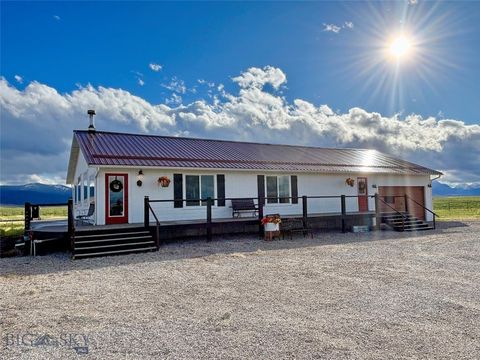 Photo of 1624 Steel Creek Road, Wisdom, MT 59761 (MLS # 406849)
