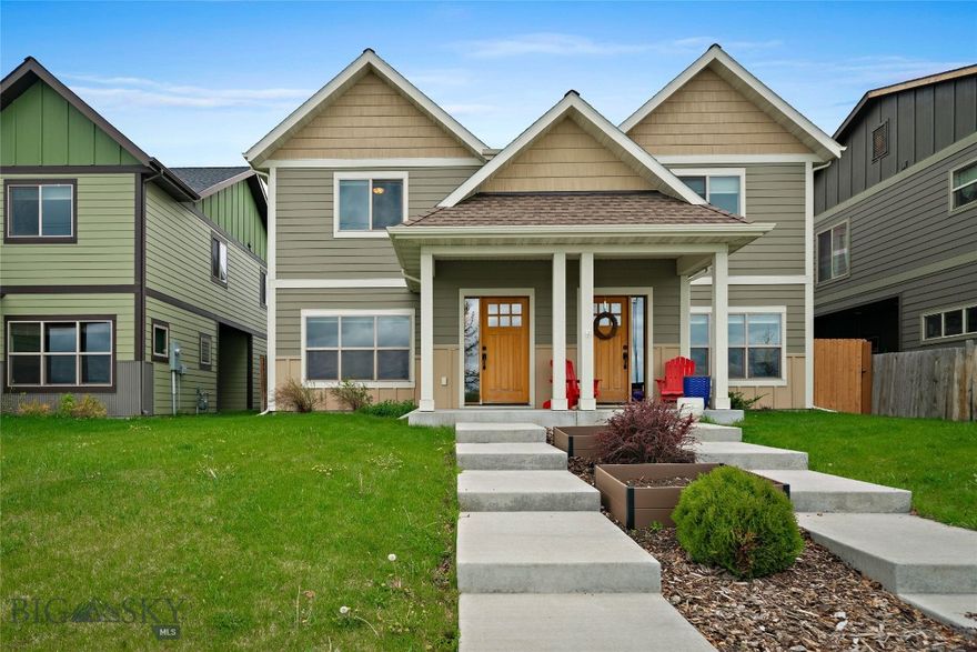 Bridger Mountain Views & Park-Side Living in the Heart of Bozeman. Welcome to this move-in-ready 3-bedroom, 2.5-bath home nestled in Bozeman’s sought-after Oak Springs Subdivision — where outdoor living meets everyday convenience. Situated directly across from the expansive 100-acre Gallatin County Regional Park, this home offers breathtaking, unobstructed views of the Bridger Mountains and year-round access to the park’s amenities. Inside, hardwood floors on the main level, plush carpet upstairs, and tile in all bathrooms create a fresh, elegant feel throughout. The chef-inspired kitchen features newer stainless steel appliances and granite countertops — perfect for cooking and entertaining. The thoughtfully designed main level includes an open kitchen with a breakfast bar, dining area, living room, half bath, laundry, and 2-car attached garage. Upstairs, all three bedrooms and two full baths offer comfortable, private living space. With easy access to 19th Street shopping, Downtown Bozeman, and the Market at Ferguson Farm, everything you need is just minutes away. Whether you’re an outdoor enthusiast, a growing family, or simply seeking the best of Montana living — 3669 LaDuke Street delivers it all.