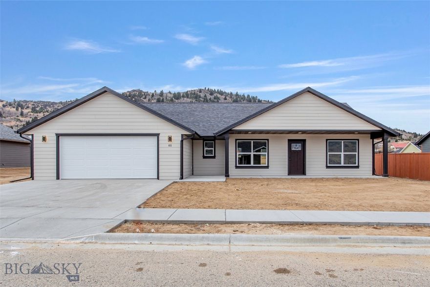 Located in the beautiful new Copper fox subdivision, this charming one – level patio home offers comfortable and convenient living the home features three bedrooms and two bathrooms, providing ample space for family and guests. Enjoy the practicality of a laundry mudroom that leads directly to the double attached garage, which includes a bonus storage room, perfect for all your lawn equipment and holiday decorations. The kitchen opens to a lovely covered patio, ideal for outdoor dining and relaxation in the backyard. Experience modern living in a picture neighborhood. Schedule your showing today.

Home not built yet - pictures of similar home