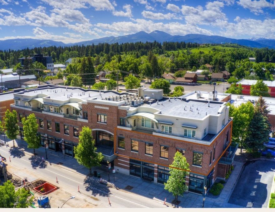 Suite 201 at Jacobs Crossing offers a rare opportunity to lease premier office space in the heart of Downtown Bozeman on Main Street. Positioned on the second floor, this modern suite provides a highly functional layout in an unbeatable location just steps from the area’s top restaurants, retail, and amenities.

One of the most valuable features of this property is its dedicated private parking lot, a rarity for downtown commercial offices, making it a distinct and highly desirable amenity that provides everyday convenience for both employees and clients.

The suite includes three private offices, a large conference room, an open collaborative workspace, and an in-suite kitchenette, all complemented by abundant natural light and contemporary finishes. A polished, professional setting in a premier downtown address.