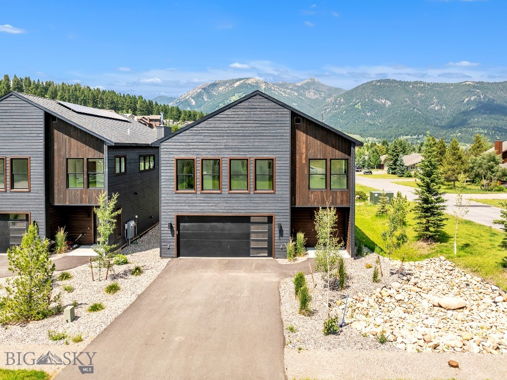 Stand alone Single Homes in a HOA for easy Homeowner maintenance. New Construction in the heart of Big Sky Meadow, walking distance to Town Center. The units are fully hands off and the HOA dues covers all Snow Removal, Landscaping and Homeowners insurance. The first floor boasts a large vaulted living area with modern kitchen and dining area. Upstairs you will find four bedrooms, one primary suite with large walk in closet and an amazing master bathroom with a double shower. There is also a full guest suite with it's own full bath and two other bedrooms that share a bath. The unit has a large solar array and inverters installed to help offset energy costs. The Listing Agent is also one of the principals (Sellers).