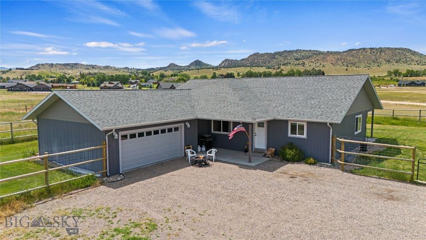 Don't miss this beautiful Ennis home set on 1.44 acres with breathtaking panoramic views of the Madison Mountain Range. Built in 2019 and thoughtfully maintained, this 3 bedroom, 2 bathroom residence offers the perfect blend of comfort and space while minutes from town! 
Contact your favorite agent today to schedule a private showing!