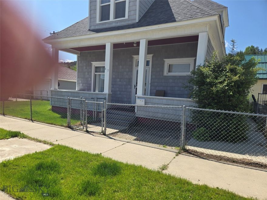 THIS CHARMING  HOME HAS MUCH OF  THE ORIGINAL WOODWORK -ENJOY A SUMMER EVENING FROM THE FRONT PORCH,YARD IS FENCED ,& LANDSCAPED,THIS HOME HAS CHARACTER-