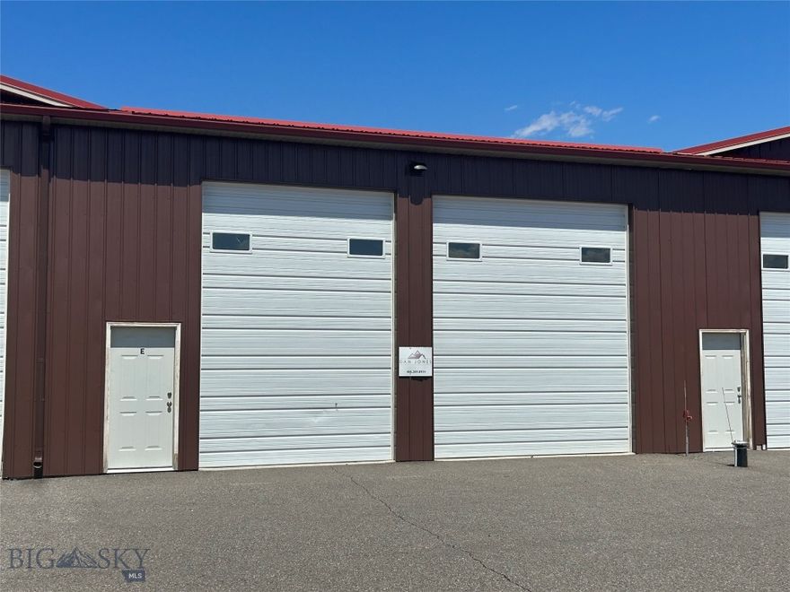 Prime 1,640 Sq Ft Heated Commercial Shop Space South of I-90 !Seize this rare opportunity to secure a top-tiert light commercial shop in excellent condition, located just minutes from I-90 and the airport. Perfect for businesses seeking convenience, quality, and functionality. Features two overhead doors 12x14 and 10’ x 14’ high doors, durable concrete floors, and a well-insulated, stick-built structure. Equipped with an overhead natural gas heater, man door entrance. Easy in/out access with a paved parking lot. Shared on-site bathrooms for unit owners and outdoor water access right at your doorstep.

This hard-to-find commercial gem offers unmatched versatility and move-in-ready appeal. Elevate your business in this premium space!
