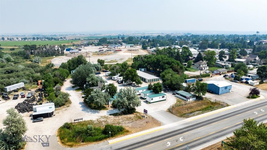 Investment opportunity in Townsend, MT! 
30 storage units, 8 park-owned mobile homes and 7 RV spaces with great rental history on all 1.95 acres!