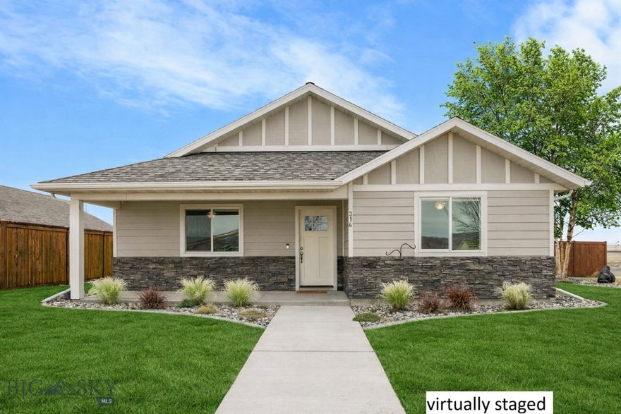 Beautiful single-level home in Centennial Village on a large corner lot. This well-maintained 3-bedroom, 2-bath home offers comfort and functionality with a spacious 3-car tandem garage, complete with a heated workshop with enclosed walls—perfect for projects, hobbies, or extra workspace. Enjoy cozy evenings by the gas fireplace and year-round comfort with CENTRAL AIR conditioning.
The vaulted ceilings create an open, airy feel, while the thoughtfully designed kitchen features stainless steel appliances, granite counters, a center island, and a pantry for extra storage. The primary suite includes dual sinks, a walk-in shower, and a generous walk-in closet.
Step outside through the sliding glass door to enjoy easy access to the covered patio and fully landscaped, fenced backyard situated on a desirable corner lot. Underground sprinklers make lawn care easy, and a storage shed provides convenient space for garden tools and outdoor equipment.

This move-in ready home combines style, space, and practicality—don’t miss it!