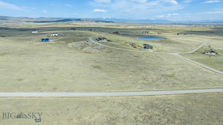 A quiet and affordable space to build your new home. This Mountain Vista lot has everything you could hope for with mountain views, reasonable covenants, and a community pond. You're perfectly centralized to run anywhere with short drives to Bozeman, Butte or Helena for anything you can't get locally in Three Forks. An outdoor paradise awaits the purchaser of this lot. List of things close: Copper City Mountain Biking Trails, Headwaters State Park with walking and biking trails, Rivers: Jefferson, Madison and Gallatin, Canyon Ferry Reservoir, Bridger Ski Resort and Big Sky Ski Resort. Can be sold with lot next door, MLS #402090