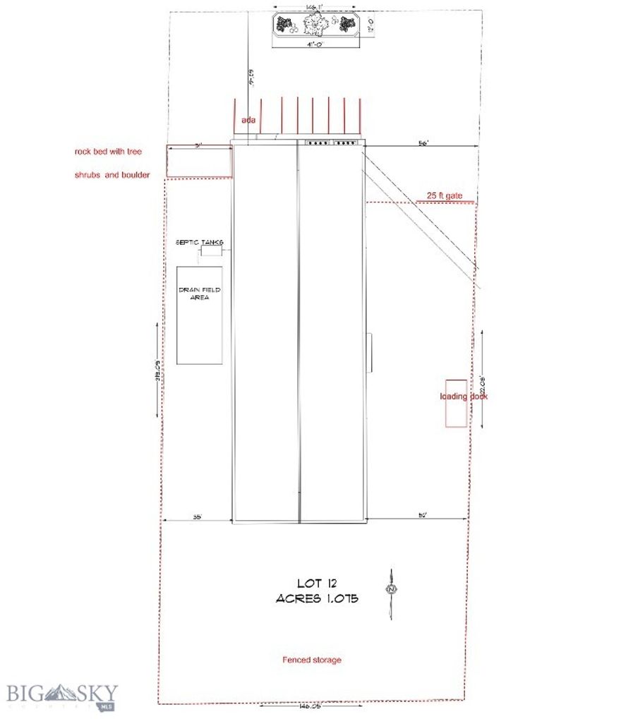 New Construction and Fronting Hwy 191 with excellent  visibility, 10,590 sf warehouse, Large Fence storage yard,  Extra parking, 2x 14x14 ft overhead doors, Loading  Dock, 16 ft sidewalls, LED high bay lighting, forced air gas heat, upgraded insulation package, Single Phase 600 amp power, office space with  A/C,   Still some time to customize prior to completion, Available Dec 2025