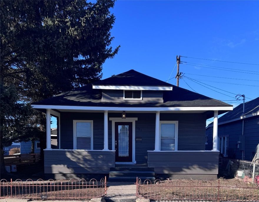 Welcome home to this newly remodeled two-bedroom, one bath home centrally located in Butte America!  Step inside to find new flooring, fresh paint both inside and out, new appliances and roof!  All the updates are done so you can move right in and enjoy.  The bright and inviting living space creates an open and welcoming atmosphere ideal for relaxing and entertaining.  The kitchen has a quaint nook and pantry with new cabinetry and butcher block countertops.  Enjoy peaceful walks through the park, entertainment with the indoor ice-skating rink or outdoor recreation fun just across the street at Clark's park.  This quiet and established neighborhood is sure to please.  Whether you are a first-time homebuyer, downsizing or seeking an investment property, this home blends classic charm with modern comfort in a location that's hard to beat!  Don't miss your chance to call this delightful home your own.  Call me or your real estate agent today to schedule your own personal showing!