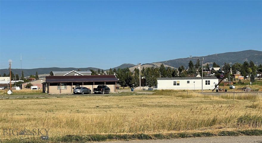 INVESTORS - 8 continuous city lots - approximately 36,000 s.f. - all utilities are available. The location of these lots make them desirable for any purpose. White Sulphur Springs is the county seat of Meagher County and is centrally located between Great Falls, Helena and Bozeman. The outdoor activities are endless. Our restaurants, other local merchants, hot springs and hospital make White Sulphur Springs a very attractive area. They knock it out of the park when it comes to meeting our needs.