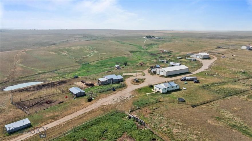 MA Bar Ranch offers 280 deeded acres plus 320 BLM lease acres just minutes from Lewistown, the heart of Central Montana ranch country. This true working ranch features a modest 3-bedroom, 1-bath ranch home and outstanding cattle facilities designed for efficiency. With the ability to calve out 1,000 head of mother cows and feedlot capacity for 240 head, it’s an ideal base for a large ranching operation. Improvements include a 40x104 shop/barn and a 48x64 barn with 16x32 tack room addition, providing ample space for equipment, hay, and livestock needs. The ranch combines productivity, potential, and convenience, offering proximity to markets and services while maintaining the privacy and open views Montana is known for. MA Bar Ranch is a rare opportunity to own a turnkey cattle operation in one of the state’s strongest ranching communities.