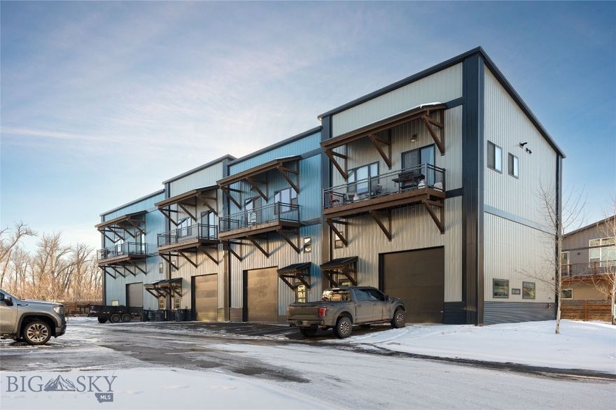 Discover a refined live/work retreat where craftsmanship, versatility, and Montana lifestyle converge. Ideally positioned with close access to the Gallatin River, this functional property offers a rare opportunity to seamlessly blend residential comfort with professional-grade workspace.

This 2 bedroom, 2 office, 3 bathroom live/work residence showcases attractive, thoughtfully selected finishes that bring warmth and polish to the living areas while remaining practical and enduring. Designed with flexibility in mind, the property supports true live/work functionality, ideal for discerning owners who value both productivity and quality of life.

At the heart of the property is an impressive heated interior shop, expansive and well-appointed, featuring a large full size overhead door for effortless access. Above, a mezzanine office overlooks the shop floor—an inspiring vantage point that combines efficiency with architectural interest, perfect for management, creative work, or client-facing operations.

The property finances residentially, an uncommon advantage for a space of this caliber, and seller financing may be considered, offering additional flexibility to qualified buyers.

Distinctive, versatile, and impeccably this is a rare offering for those seeking elevated function without compromise.