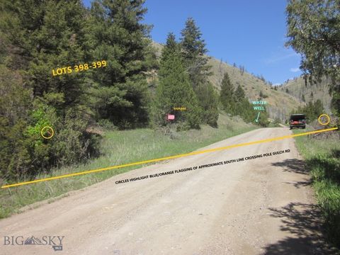 Photo of Lots 398-399 Pole Gulch Road, Three Forks, MT 59752 (MLS # 378991)