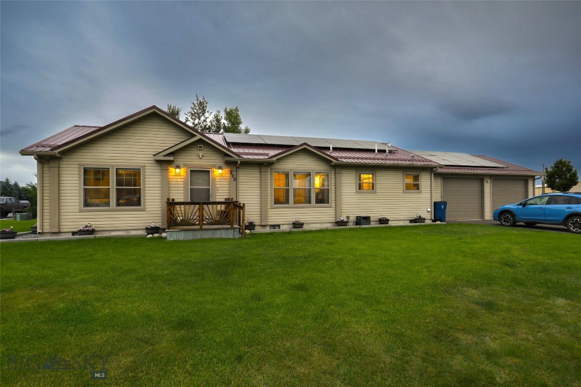 Check out this immaculate home on a large, pristine lot! A classic 3 bedroom, 2 bath home with large deck for entertaining and a beautiful lawn with underground sprinklers. The master bath has a great soaking tub and plenty of space. A large garage can be used as a workshop and to store your cars/toys. A nice little parkland playground area is just next door. Solar has been installed on the home and provides enough power to also run back some into the grid. This 2016 home has been taken care of and is ready for your family!