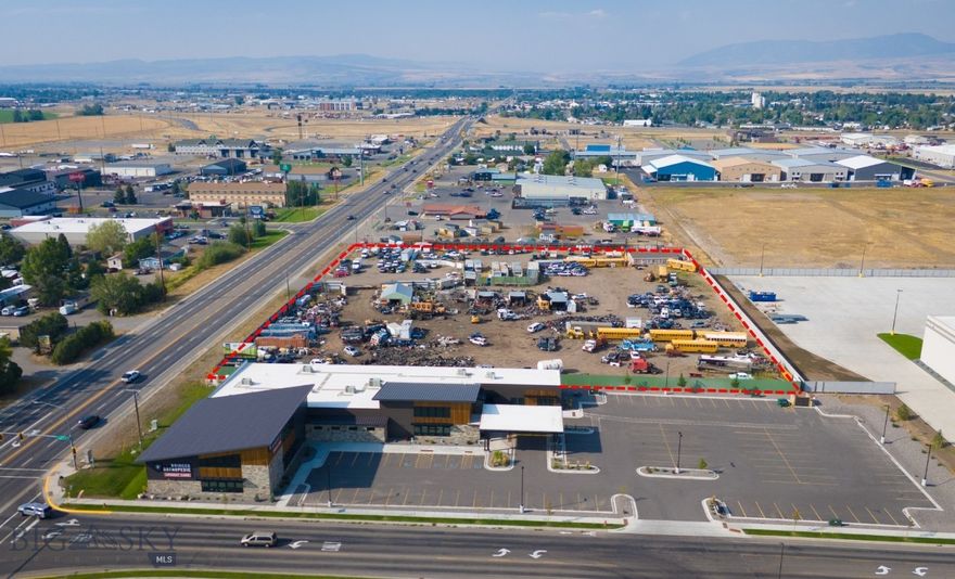 A rare opportunity to secure prime frontage on Jackrabbit Lane in the heart of Belgrade’s rapidly growing commercial corridor. This ±4.67-acre parcel offers unmatched visibility along one of the busiest arterials in Gallatin County (±17,958 AADT) with immediate access to I-90, Bozeman, and Big Sky.

The property is zoned Commercial Corridor (CC) and is adjacent to city water and sewer services, streamlining development potential for a wide range of commercial users. With direct exposure to Jackrabbit Lane and proximity to major developments like Jackrabbit Crossing (The Foundry) and Westpost, this site is ideally positioned for businesses seeking a high-profile location. Buyers will benefit from long-term growth projections for Belgrade’s commercial and residential sectors.

Buyers will benefit from long-term growth projections for Belgrade’s commercial and residential sectors
