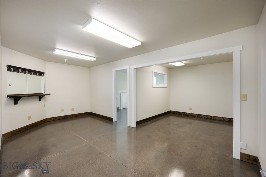 This is a large building on the North side of Belgrade near new neighborhoods with easy access to the airport and all that Belgrade has to offer. This property has many possibilities including the ability to be a private school, church, business offices or manufacturing. There is 8927+/- sf of office space split between two floors. There is an additional 7818+/- sf of warehouse space that could be utilized by one tenant or rented to a separate tenant. Take advantage of a large parking lot and good exterior lighting. This building is vacant and ready to go. Also listed as MLS#404255