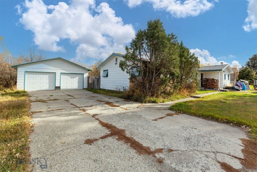 A little TLC will go a long way in this handyman-special duplex! Nestled in a unique spot that’s part of the county, not the city, this property offers an appealing mix of convenience and flexibility. Ideal for someone looking to customize, renovate, or invest. Sold AS-IS and priced to reflect the work needed—so much potential at an affordable entry point! Close proximity to Kirk Park, grocery stores, and restaurants. This is a non-conforming duplex according to Gallatin County Zoning.