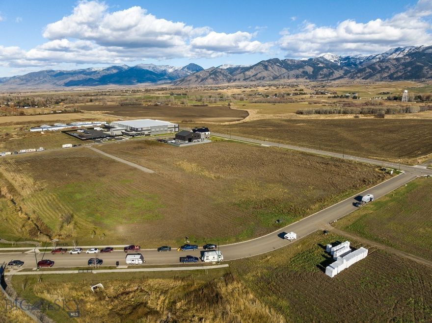 Nelson Meadows Subdivision – new M-1 zoned, master planned commercial subdivision in the City of Bozeman. This premier location for businesses will link Bozeman to the Yellowstone International Airport and feature unrivaled visibility from I-90 and the Frontage Road just west of the 19th Ave interchange and provide City Services. Lot 13 can also be combined with Lot 12, also for sale at MLS #404735, for a total of 1.42 acres.