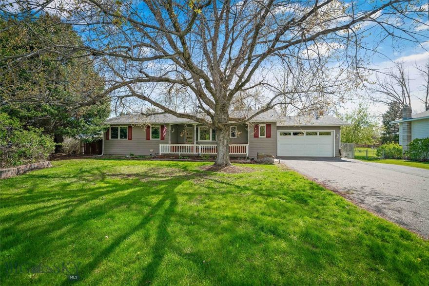 Charming Home on a Spacious 0.46 Acre Lot! Enjoy the feeling of country living with the convenience of being just three miles from Costco. Imagine having chickens in your backyard and your camper parked in the driveway, ready for your next Montana adventure.
As you arrive, the inviting front porch sets the tone, offering a perfect spot to relax and take in the beautifully landscaped front yard. Step inside to discover an open and welcoming floor plan designed for both comfort and everyday living.
This home was completely remodeled in 2019, featuring all new flooring on the main level, updated kitchen cabinets, a stylish backsplash, and modern appliances that make cooking and entertaining a pleasure. A striking wood and metal handrail leads to the fully finished basement, completed in 2020, where you’ll find two additional bedrooms, a spacious family room ideal for gatherings or hobbies, and a convenient three-quarter bathroom.
The garage offers unique functionality with two overhead doors—one facing the front and another providing easy access to the backyard. Outside, the landscaped backyard creates a private oasis, complete with a covered deck that’s perfect for barbecuing and enjoying the outdoors.
Additional features include a radon mitigation system, a Ring doorbell with security cameras at both the front and back doors, and a new water softener installed in 2024, offering added comfort and peace of mind.
This move-in ready home combines space, thoughtful updates, and inviting charm both inside and out.