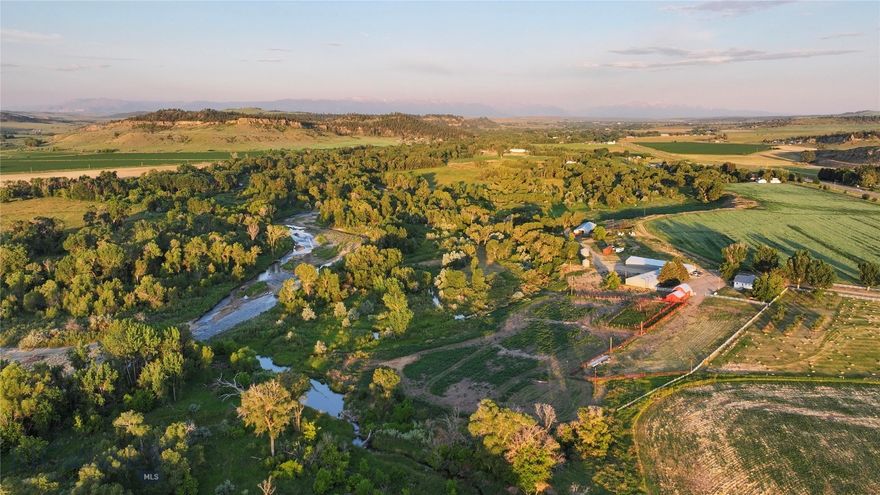 A Great Farm Along the Banks of Rock Creek
Welcome to Three Eagles Farm, a beautiful 98-acre property nestled along the banks of Rock Creek, just east of the quaint town of Joliet. This exceptional piece of land offers 36 acres of flood-irrigated ground, with the remainder featuring lush riparian corridors that follow the meandering flow of Rock Creek.
A small spring creek begins at the southwest border of the farm, winding its way into a branch of Rock Creek about midway through the property. In addition, a strong spring originates in the heart of the riparian area, producing steady water flow and remaining open well into the colder months—making this an ideal haven for waterfowl enthusiasts.
The property includes classic farm buildings that offer ample storage and protection for equipment, vehicles, and all your outdoor toys. The residence is a charming, well-maintained farmhouse with a vintage feel—perfect for those who appreciate character and simplicity.
Whether you're looking for a recreational retreat, a working farm, or simply a peaceful place to call home, Three Eagles Farm offers it all.
Come take a look at this exceptional farm in “The Last Best Place.”