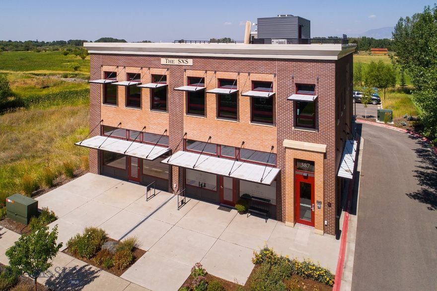Built in 2017, this building was the first privately owned LEED Platinum certified office building in MT. Private location with Cherry Creek trail access, 5-minute drive to I-90, and 5-minute walk to Map Brewing.  Main level SQFT = 2834 sqft, Upper level SQFT =2834sqft; total rentable SQFT = 5668sqft. 10ft ceilings throughout the building, elevator, and plenty of parking both off, and on street. There is also a private rooftop patio with expansive Bridger Mountain Views. All information is deemed reliable but not guaranteed, buyers and buyers' agents to verify all information.