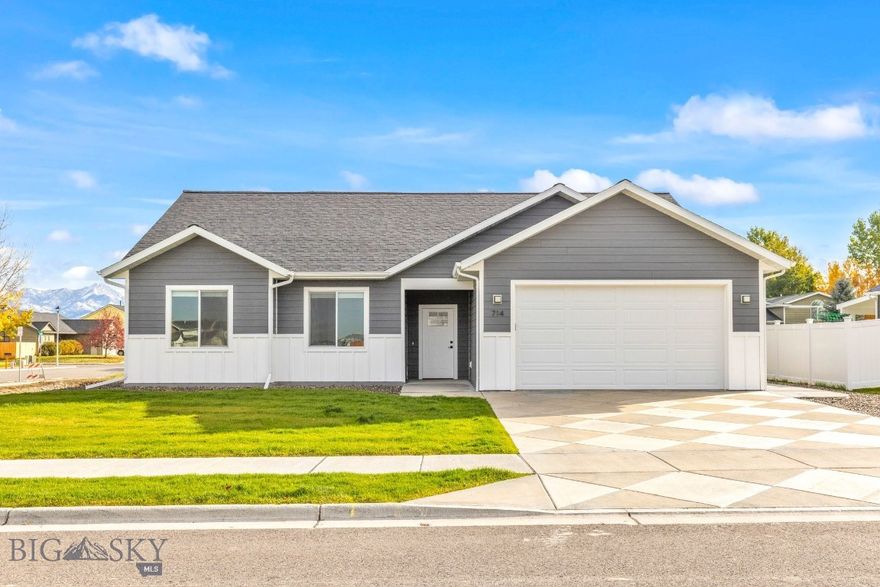 A true zero-entry property designed for comfort and accessibility that is close to schools. This open-concept, energy effeicient home features 3 bedrooms and 2 bathrooms, all on a single level for effortless living. Step inside and be greeted by an expansive living space with 9-foot ceilings that enhance the sense of openness and light.

The home is equipped with a radiant heat system, providing an efficient and luxurious warmth throughout. The thoughtful design extends to the master suite, which includes not one, but two walk-in closets, offering ample storage.

Enjoy outdoor living on this corner lot with a covered patio, perfect for relaxing or entertaining. Seller will install fence with accepted offer.  The attached 2-car garage is heated and insulated, making it a perfect workshop or an ideal place to keep your vehicles out of the elements. This home combines modern amenities with practical design, creating a perfect blend of style and function.