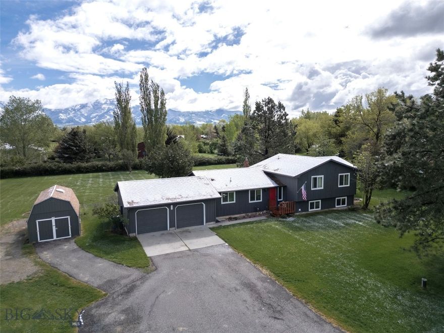 Welcome to 236 Cirque Drive, where space, comfort and convenience come together in one of Bozeman's most desirable settings. This well built home offers 4 bedrooms, 3 bathrooms and plenty of space to host summer parties. This generous 1.05 acres gives you the elbow room thats increasingly hard to find. 
The home has been thoughtfully upgraded throughout, featuring Lutron shades and Smart Home System, updated kitchen, making this home truly move-in ready. 

Whether you're looking to entertain on the expansive property or relaxing by the fireplace, this home checks every box. 

This is Montana living, room to breathe, upgrades you'll love and a location that gives you access to it all.