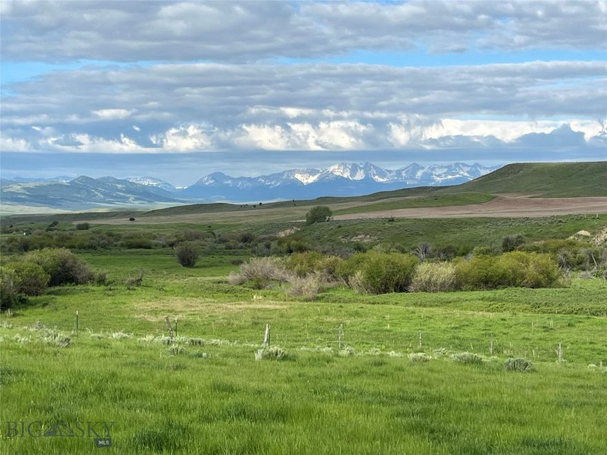 Great opportunity to own 590 acres outside of the Wilsall/Livingston area with gorgeous 360 degree views. This property is located in the heart of the Shields River Valley. It is nestled between the Bridger, Absaroka, and Crazy Mountains. This unique ranch offers exceptional access, with county roads bordering both sides and power readily available along 2 sides. Elk Creek runs the full length of the property, providing both scenic beauty and natural water resources. Additionally, a year-round spring feeds two stock water tanks.