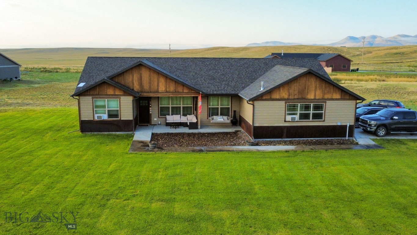 Welcome to 45 Wild Rye Place in Three Forks! This 3 bed, 2 bath home sits on a spacious double lot, offering extra room and privacy. The open floor plan is highlighted by a cozy gas fireplace and large windows that fill the home with natural light. The kitchen and dining area flow seamlessly, perfect for both everyday living and entertaining. The primary suite offers comfort and privacy, while two additional bedrooms provide space for guests, family, or an office. Outdoors, enjoy in-ground sprinklers, a landscaped yard, and plenty of potential for a shop, garden, or expanded outdoor living. Just 35 miles from Bozeman, this property combines peaceful county living with convenient access to shopping, dining, and recreation. Minutes from the Missouri River, golf, and trails, this home is move-in ready and full of opportunity to make it your own.