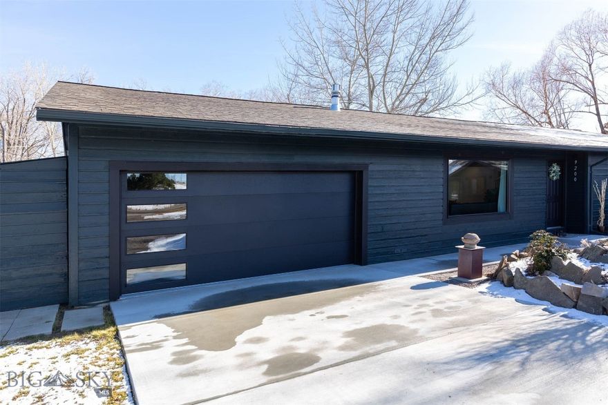 Located off a private access road near Gallatin River blue ribbon fishing and steps to golfing, this single level four bedroom 3 bath home with luxury updates offers a modern floor plan remodel and stunning oversized chef’s kitchen in a location seldom available.  Immaculately cared for, you'll enjoy a new oversized outdoor patio, fully fenced backyard with raised beds and refinished hardwood floors that make this a versatile home for family living, work-live or the possibility of renting the second primary suite with separate entrance. New interior paint and other updates, as well as plenty of parking for your boat or RV with no HOA checks the boxes if you are looking for privacy, low property taxes outside city limits, room to spread out with easy access to Bozeman, Big Sky and the airport. Make this your new Bozeman full-time home or keep it as an indulgent vacation retreat.