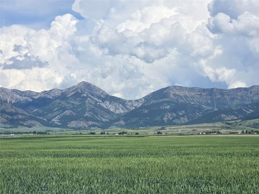 Views, views and more views. Literally where the deer and antelope play.  All electric and gas utilities to lot, ready to build. You can see five mountain ranges from the property and the Bridger mountains are in your face. Truely a "last best place" in the Springhill area with protected views to the east. Unique estate lot  with farm lease in place. Wildlife includes: sandhill cranes, pheasants, partridge, deer, antelope and winter elk herds. A place of beauty and calm. The land captures the moods of Montana with plenty of elbow room. A rural property minutes from downtown Bozeman or Belgrade and minutes from skiing, golf, hiking trails and many other outdoor activities. There are only five (hard to come by) twenty acre lots in the subdivision and two are sold.  Do not miss this unique opportunity to own a piece of Montana.