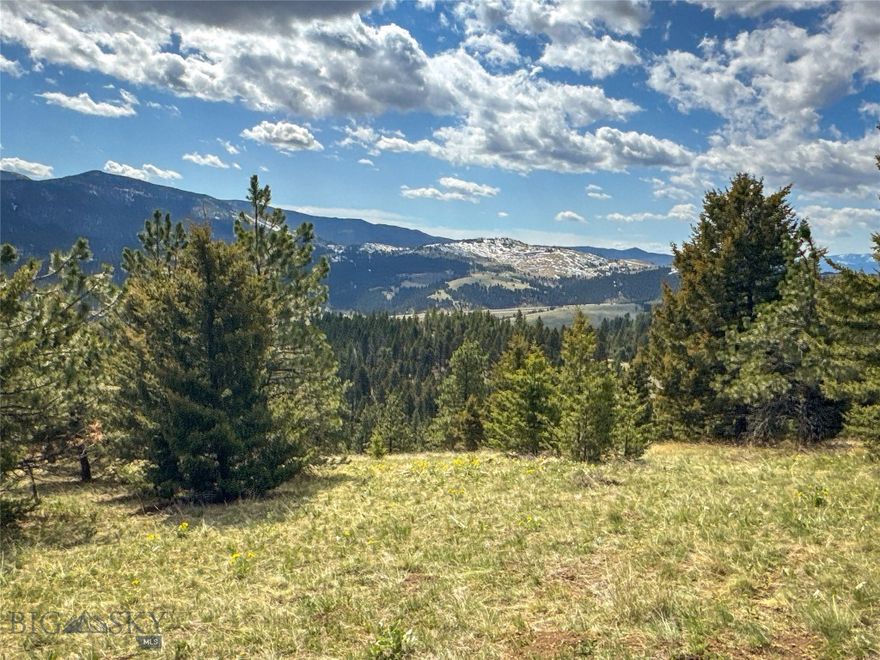 Escape to the mountains with these two elevated recreational parcels located near Jefferson City, Montana. Bordering expansive public lands, these properties offer direct access to outdoor adventure via BLM roads—perfect for seasonal recreation. The landscape is rich with wildlife, as evidenced by abundant elk and deer sign throughout the understory. Situated between Helena and Boulder, the parcels offer a peaceful retreat without sacrificing proximity to modern conveniences. For added value, the seller is offering a $10,000 concession at closing—applicable toward a driveway and build site, or as a price reduction if preferred. Located in a historically general hunting unit for both deer and elk, these parcels are also just across the highway from hunting district 380, renowned for its trophy bull elk. Multiple quality fisheries are just a short drive away, making this a prime spot for both hunters, wildlife lovers, and anglers alike.
Grab your spotter and glass across the vast expanse into the trophy elk area for and evening full of relaxation with your favorite beverage. Cheers! Note: The access via public BLM roads is seasonal. There is a shorter route into the property where a BLM "right of way easement" (ROW) could be applied for. This will be up to the buyer/s to investigate and apply for and is not guaranteed by the seller or Whitetail Properties. The seller has taken this into consideration for the price of the subject parcels and is leaving considerable dollars on the table if the buyers are able to secure this ROW access. His loss is your gain. Check out the views!