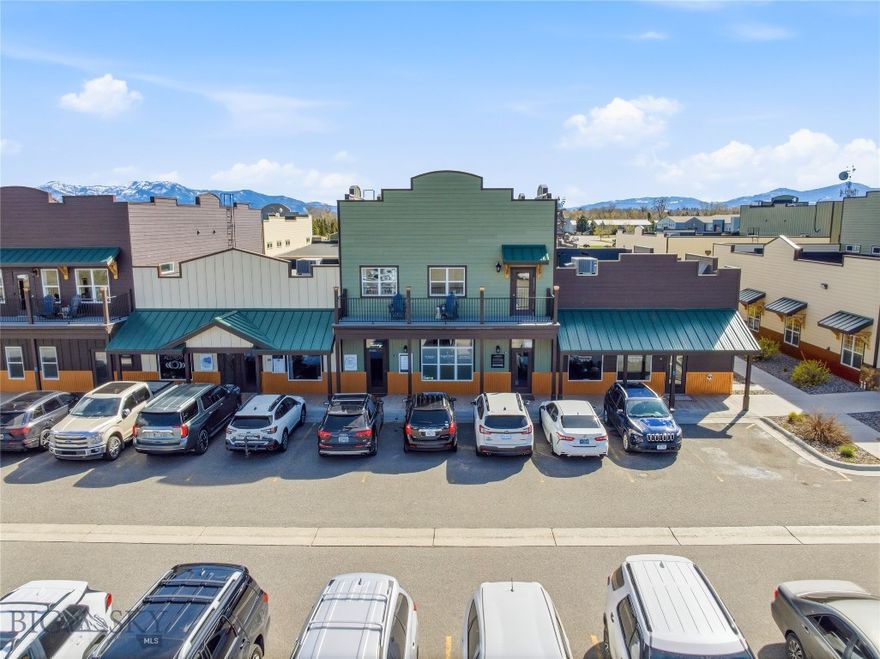 Located in Mill Town Plaza in Four Corners, this fully leased 1,664 SF ground-floor commercial condo offers strong in-place cash flow with an excellent rental history. The unit is configured into three leased spaces, all occupied by health and beauty tenants. While currently 100% occupied, lease renewals are at the Buyer’s discretion, making the property suitable for an owner-user as well. The space features high-end finishes, a thoughtful buildout, and quality tenant improvements. Positioned just off Jackrabbit Lane (Hwy 191), the property benefits from strong visibility and access with an AADT of 25,481 vehicles (2025, MT DOT). Mill Town Plaza’s vibrant tenant mix drives consistent traffic, providing excellent exposure for businesses serving Bozeman, Belgrade, Big Sky, and Ennis.