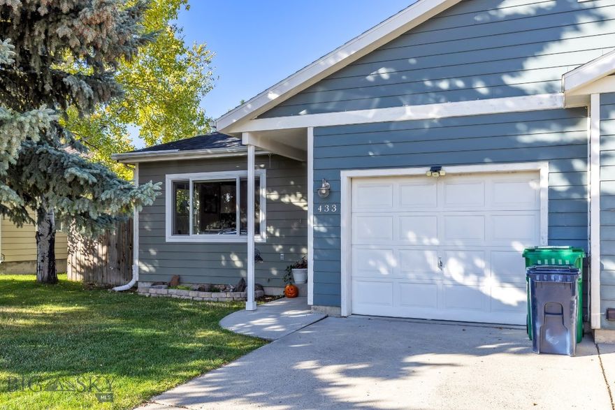 Enjoy this turnkey three bedroom townhome in centrally located in the heart of Bozeman.  This home features newer windows, fully fenced backyard, and gazebo-like back deck for ideal afternoon sun and sunsets. With upgraded appliances and recently painted interior this single level property is ready to move in. The ample shelving in the attached garage and new black out blinds increase the functionality for any owner. Easy access to shopping and restaurants off 19th and downtown Bozeman.  Well maintained and loved, this home is ready for you.