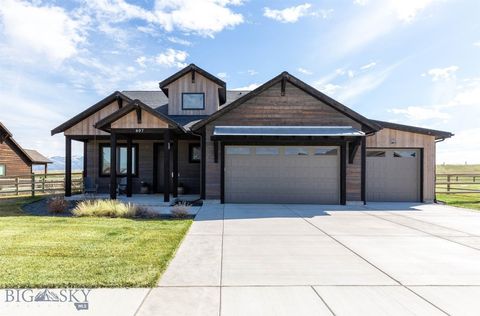 Photo of 897 White Horse Loop, Bozeman, MT 59718 (MLS # 409733)