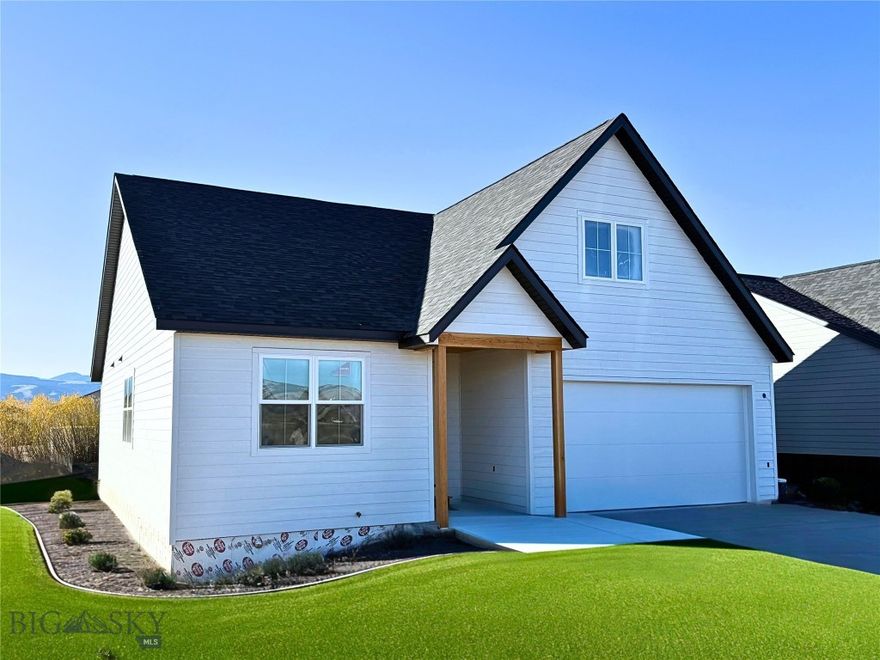 Welcome to this brand new single-family home in Beaumont Place, Deer Lodge’s newest development. Designed with flexibility and comfort in mind, this 4 bedroom, 3 bath residence offers 1,844 square feet of thoughtfully planned living space, including two primary suites perfect for guests, or those seeking a private retreat. Inside, you’ll find luxury vinyl plank flooring, central air conditioning, and forced air heat ensuring comfort in every season. The open concept kitchen, dining, and living areas create an inviting atmosphere for everyday living or entertaining. Step onto the covered front porch and take in the mountain views, a daily reminder of Montana’s beauty. The home also includes a fully insulated, 2-car garage, hardboard siding, and a durable asphalt shingle roof, combining functionality with curb appeal. Landscaping, irrigation, and fencing are included and scheduled to be completed this year, weather permitting, or in the spring of 2026. Set in the heart of Deer Lodge, offers more than just a home, it’s a community that embodies the best of small town Montana. Here, neighbors wave as they pass, local shops greet you by name, and life unfolds at a gentler rhythm away from the bustle of the city. With quality new construction, scenic surroundings, and a friendly community, this home is the perfect place to put down roots.

Seller is offering a $20K seller credit to a buyer who closes on or before 12/31/25.