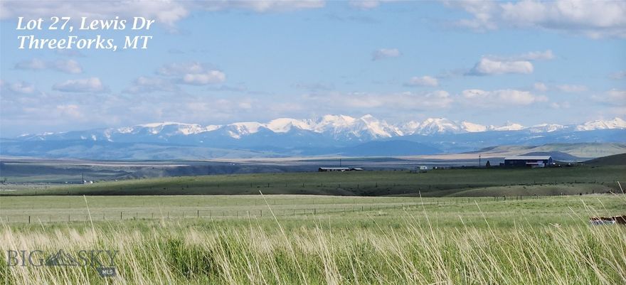 Welcome to Lot 27 in the desirable Colter’s Run Subdivision — a premium 5.16-acre homesite offering panoramic views of the Bridger Mountains and the wide-open Gallatin Valley. Gently sloping to the east, this lot provides a natural elevation perfect for taking in Montana’s iconic sunrises and creating a home with commanding views.
With reasonable covenants allowing a primary residence, guest house, and horse barn, this property is ideal for equestrian enthusiasts and those seeking the freedom of rural living. Up to two horses are allowed, and residents enjoy access to over five acres of shared community space for recreation.
Situated just outside the historic town of Three Forks, you're minutes away from the Missouri Headwaters State Park, where the Jefferson, Madison, and Gallatin Rivers converge. This region is a sportsman’s paradise — enjoy world-class fly fishing, upland bird and big game hunting, horseback riding, hiking, and ATV exploration right in your backyard.
As far as country homesites go, this property offers the best of Montana—room to breathe, stunning views, and access to nature and necessities .

Own your piece of Big Sky Country—Have your Realtor® reach out for more details or to schedule a tour.