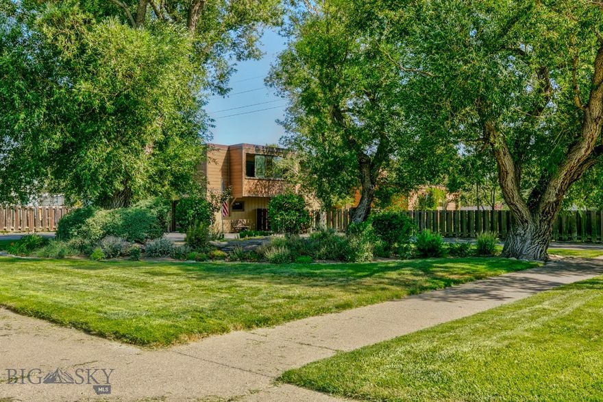 Just blocks from downtown Livingston's charming shops and restaurants and set on an oversized lot (14,000sf), this roomy, light filled home offers such a good blend of privacy, space and convenience.

Coming into the house, the first thing one notices is the beautifully landscaped, big, fully fenced garden. Carefully tended over the years that this has been a much loved family home, there are gorgeous lawns and flowerbeds, raised beds full of fruit and rambling vines on the trellises.  There is probably not another home in Livingston that has such a sense of retreat from the bustle of the town.  Inside, there is an easy, open floor plan that works so well either for indoor/outdoor summer entertaining or holiday gatherings in the winter.  There are three bedrooms and one full bath on the main level and a non conforming bedroom with it's own three quarter bath in the basement.  Upstairs, the large, comfortable family room is the heart of the house where everyone gathers: filled with light from all the big windows, there's space enough for movie nights, game tables - even a random treadmill or Peleton! Sitting in the sun room which overlooks the garden is like being in a tree house with all the dappled light coming through the spreading branches and leaves of the tall trees.
There are options here: reimagine the clean lines of this well cared for 1970's home or - start over: build your dream home and have an investment property next door (remember, there are 4 city lots here). In either case,  you will own a property in one of south west Montana's most sought after communities:  Livingston, a city rich in history and culture with a vibrant downtown area and abundant recreational opportunities up and down the Yellowstone River, still is a small town with a community of people who care deeply about where they live. So call your realtor, take a look in person or we'll be glad to send you a video tour.  Could this be home?