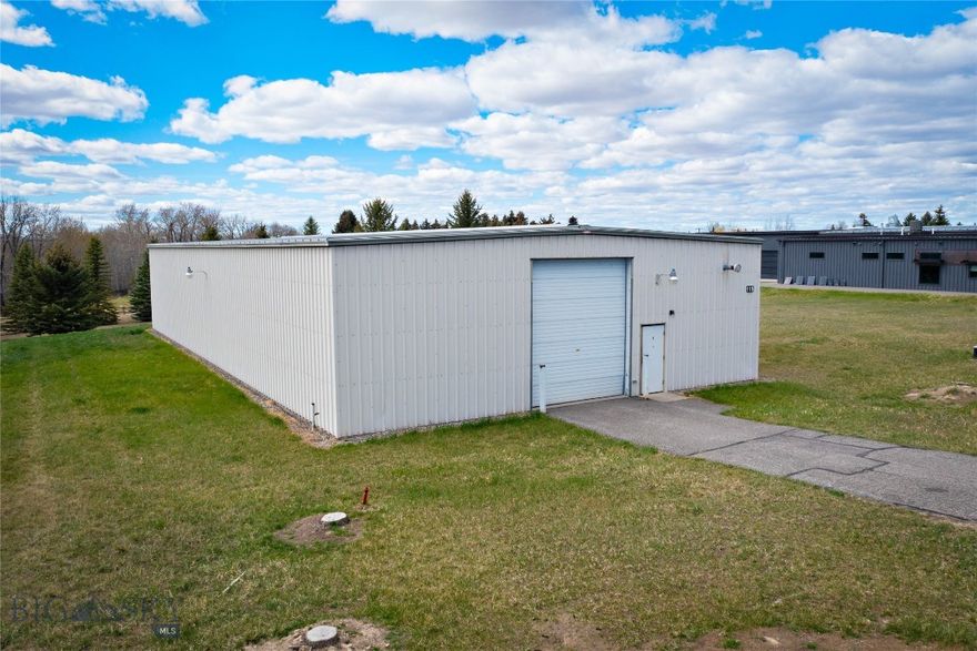 SterlingCRE Advisors is pleased to present this ±5,000 SF warehouse located at 115 Wildcat Way, Bozeman, Montana, ready for immediate occupancy. This freestanding industrial building sits on a generously sized parcel underGallatin County's permissive mixed-use (MU) zoning, giving you room to operate today and grow tomorrow.

The ±5,000 SF warehouse opens with a 14' grade-level door, making it accessible for a wide range of equipment, vehicles, and operations. Inside: open warehouse floor plan, private restroom, and clean, functional space with
high clear height.

There is excess land on-site. If your operation grows, you have the space to expand the footprint. The landlord is flexible on tenant improvements and open to discussing what build-out works best for your use.

MU zoning in Gallatin County broadens what's possible here. Light industrial, contractor operations, storage, service businesses: most uses fit.