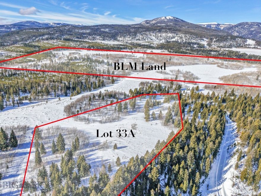 Not all land in Southwest Montana offers the same opportunity—this homesite stands apart.

Set within Sun West Ranch, this parcel is uniquely positioned with direct adjacency to 500 acres of BLM land and additional surrounding common space, creating a rare sense of privacy, protection, and uninterrupted landscape that cannot be replicated.

This lot offers a substantial, flat and buildable homesite with fiber and electricity already to the lot, reducing both development complexity and cost. In a market where high groundwater and challenging terrain can significantly impact build feasibility, this property provides clarity and confidence for future construction.

The setting delivers true 360-degree exposure—capturing sweeping views of the Madison Range, the river corridor, and both sunrise and sunset—while maintaining natural texture and tree coverage rarely found in the region’s more open, flat parcels.

Ownership includes access to over 2,500 acres of private common ground with an extensive trail system and approximately 3 miles of private access to the renowned Madison River, offering world-class fly fishing and year-round recreation.

Conveniently located just 50 minutes from Yellowstone National Park, 30 minutes to Ennis, and 90 minutes to Bozeman, this property balances accessibility with true seclusion.

For buyers seeking a homesite that combines natural beauty, buildability, and long-term privacy, this is one of the more compelling opportunities within Sun West Ranch.