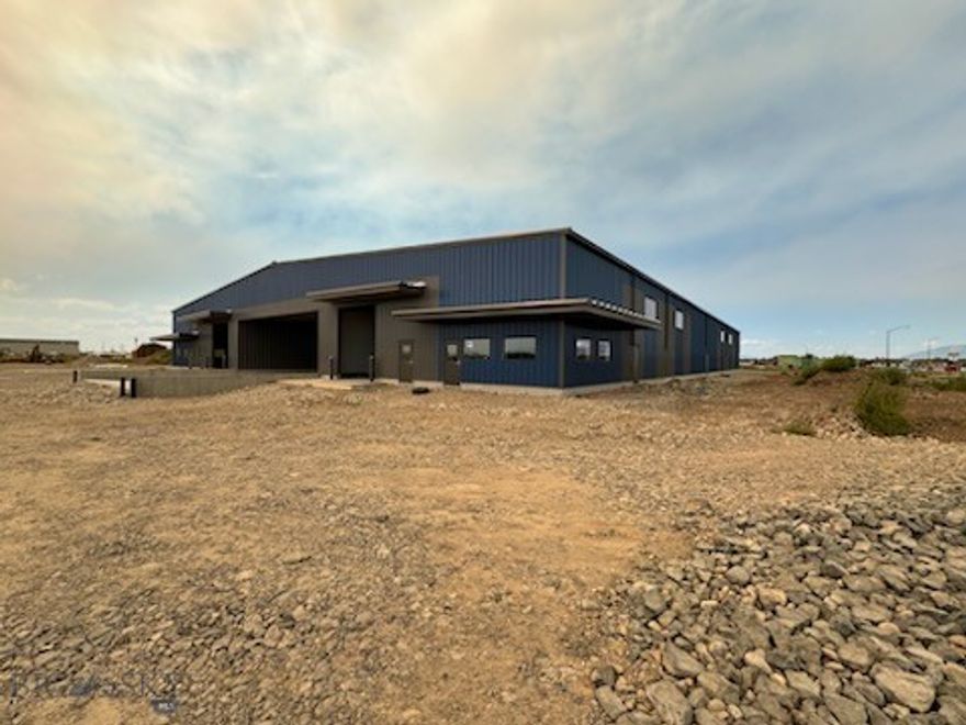 Construction Started!!! Discover this ideal location for your industrial business needs. This strategic location provides excellent access to I-90 and Highway 191, which makes this a prime location for logistics and distribution. This new 30,000 sf warehouse building that will consist of 2 secure loading docks, 2 (12'x14') overhead doors, 6-man doors entrances, small office space, fire suppression, 20' to 25' ceiling height, and 3 phase power (400-amp service).  Two 15,000 sf spaced could be leased as well.  ESFR sprinkler system designed to protect 20’ high storage of Class IV commodities and Group A plastics on racks or on piles. Anticipated completion is 2/15/2026.