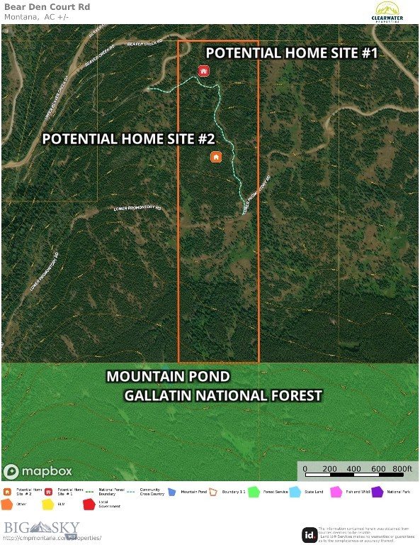 Bear Paw Ponds - Land